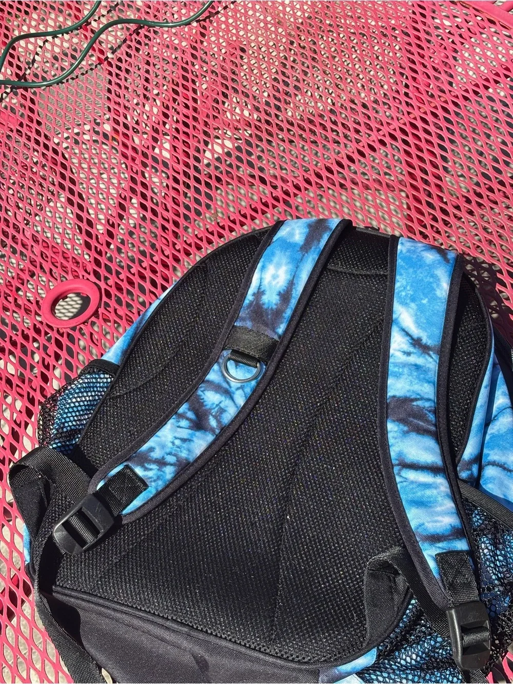 Pottery Barn Teen Blue Tie-Dye Backpack